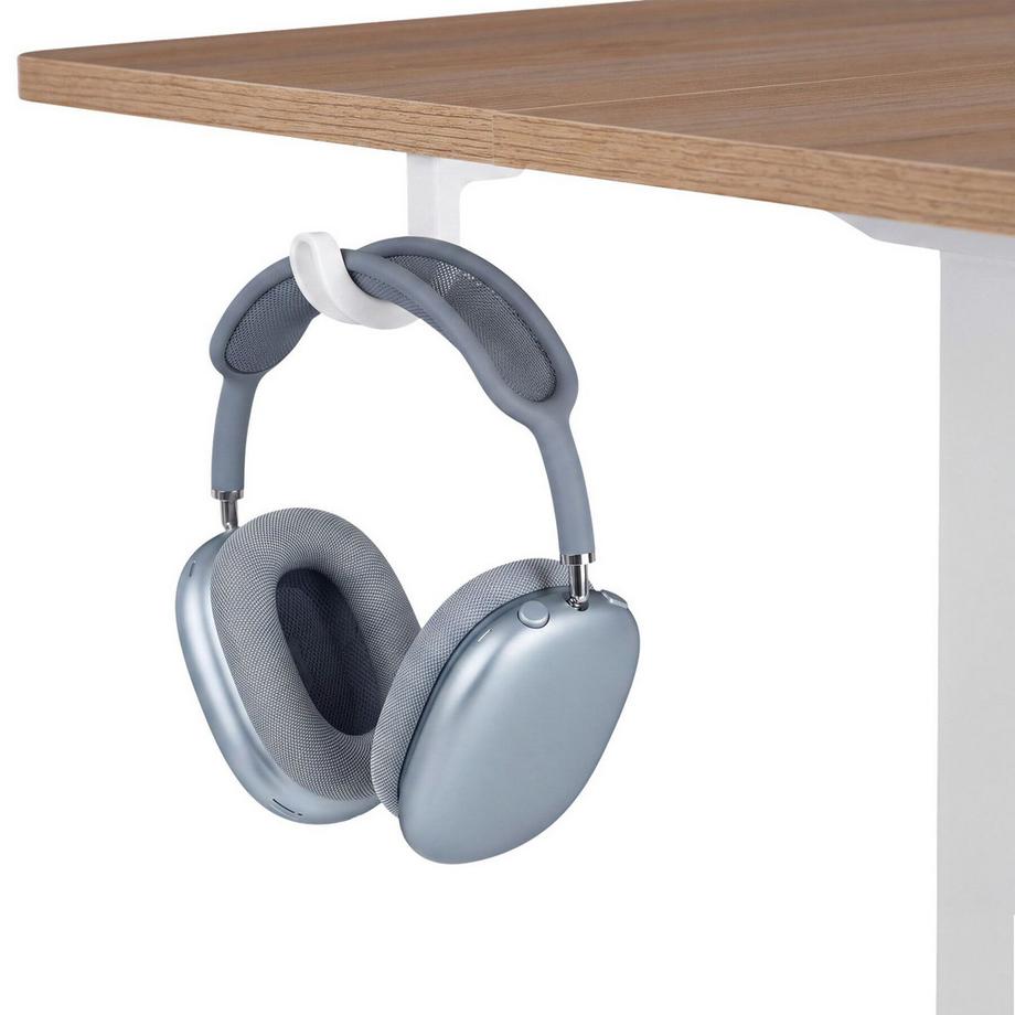 Tectake Bureau réglable en hauteur Loki électrique, à 2 niveaux  