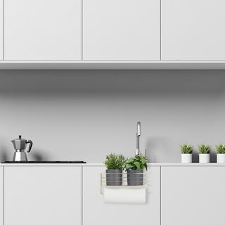 B2X Cestino sospeso con supporto per tovaglioli di carta  