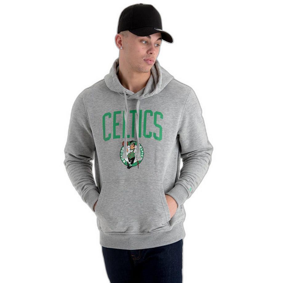 NEW ERA  felpa con cappuccio boton celtic nba 