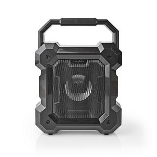 Nedis  Haut-parleurs Bluetooth® | La durée de vie maximale de la batterie: 13 heures | Conception de table | 5 W | Mono | Microphone invité | Noir 