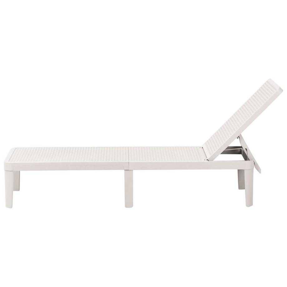 Beliani Lettino Prendisole en Polipropilene Moderno OSSIMO  