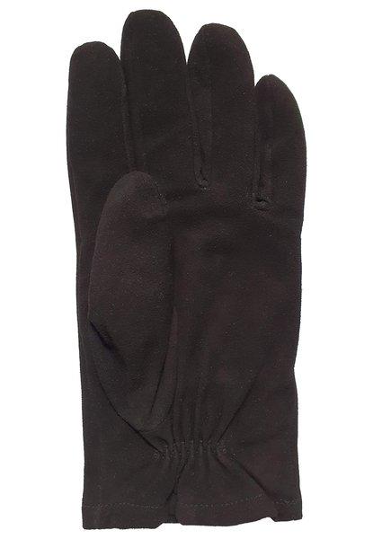 CASH-MERE.CH Guanti in pelle scamosciata di capra con fodera in cashmere  