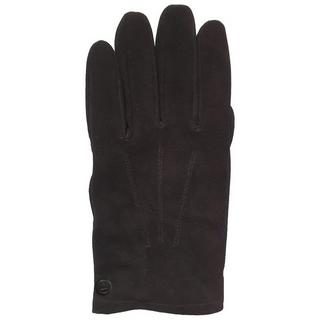 CASH-MERE.CH Guanti in pelle scamosciata di capra con fodera in cashmere  