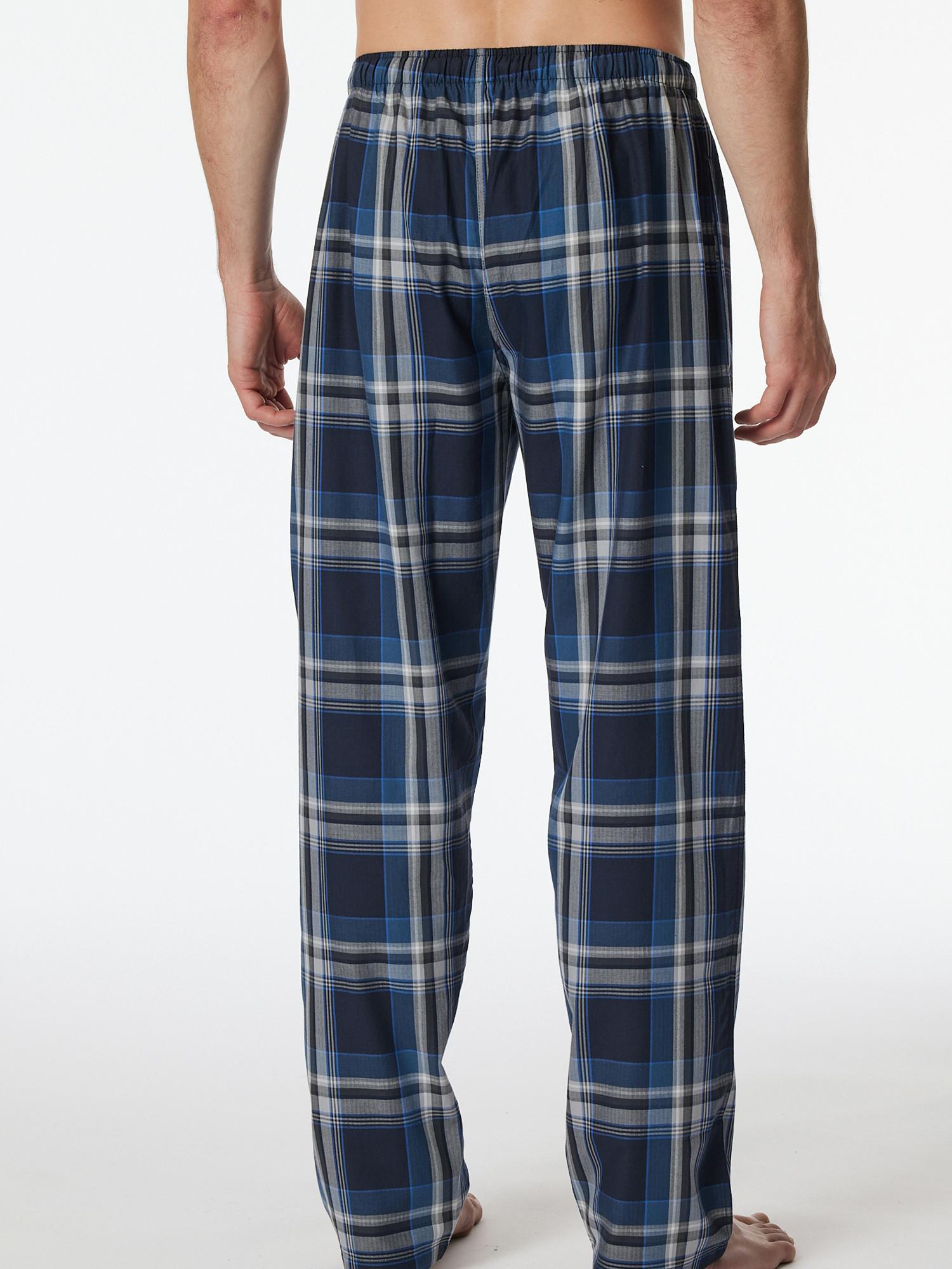 Schiesser Mix + Relax Pantaloni Lounge a Quadri  