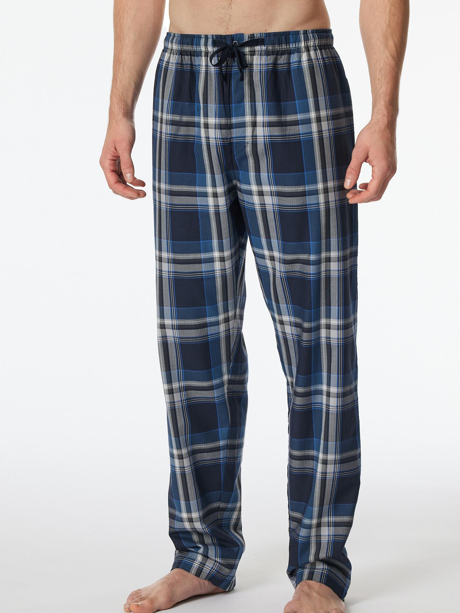 Schiesser Mix + Relax Pantaloni Lounge a Quadri  