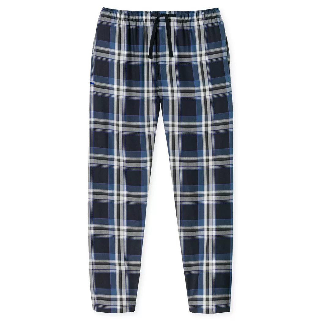 SCHIESSER Pyjamahose multicolor 3 bleu marine | 52