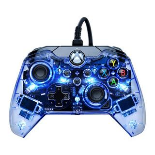 pdp  PDP Afterglow Schwarz, Blau, Transparent USB pad Analog / Digital Xbox One, Xbox Series S, Xbox Series X 