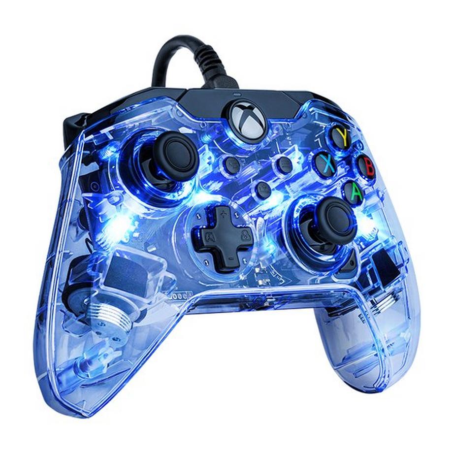 pdp  PDP Afterglow Noir, Bleu, Transparent USB Manette de jeu Analogique/Numérique Xbox One, Xbox Series S, Xbox Series X 