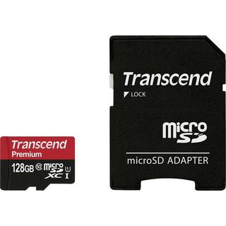 Transcend  microSDXC Karte 128GB Premium Class 10 UHS-I 