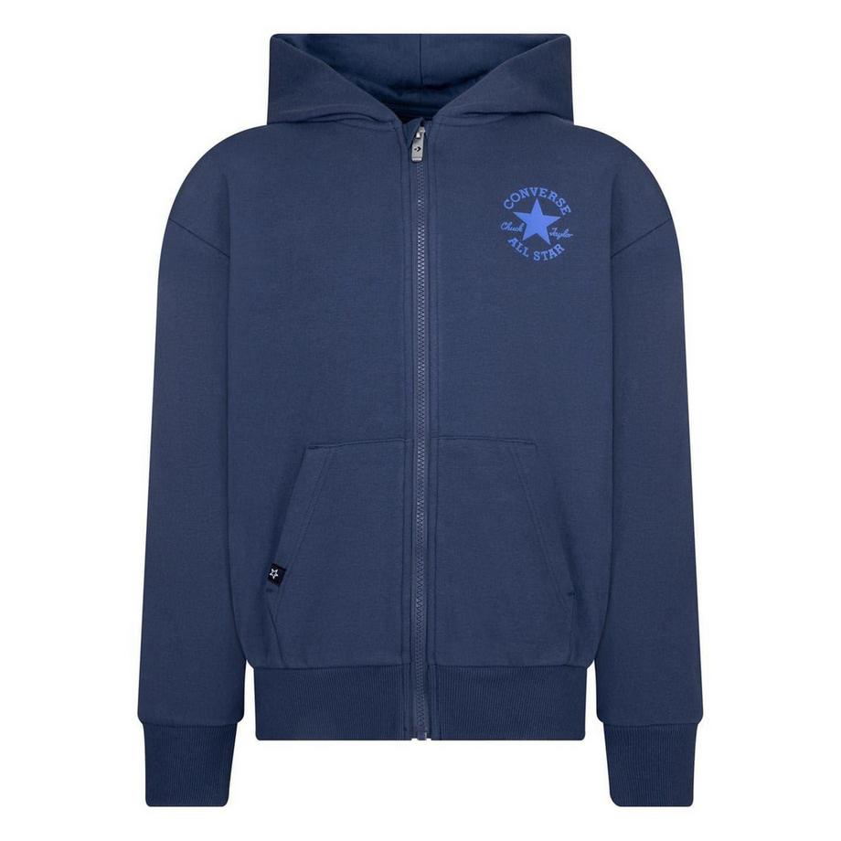 Core Felpa Con Cappuccio E Zip Intera