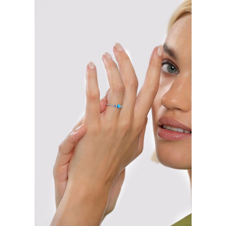 Elli  Bague Vintage Opale 