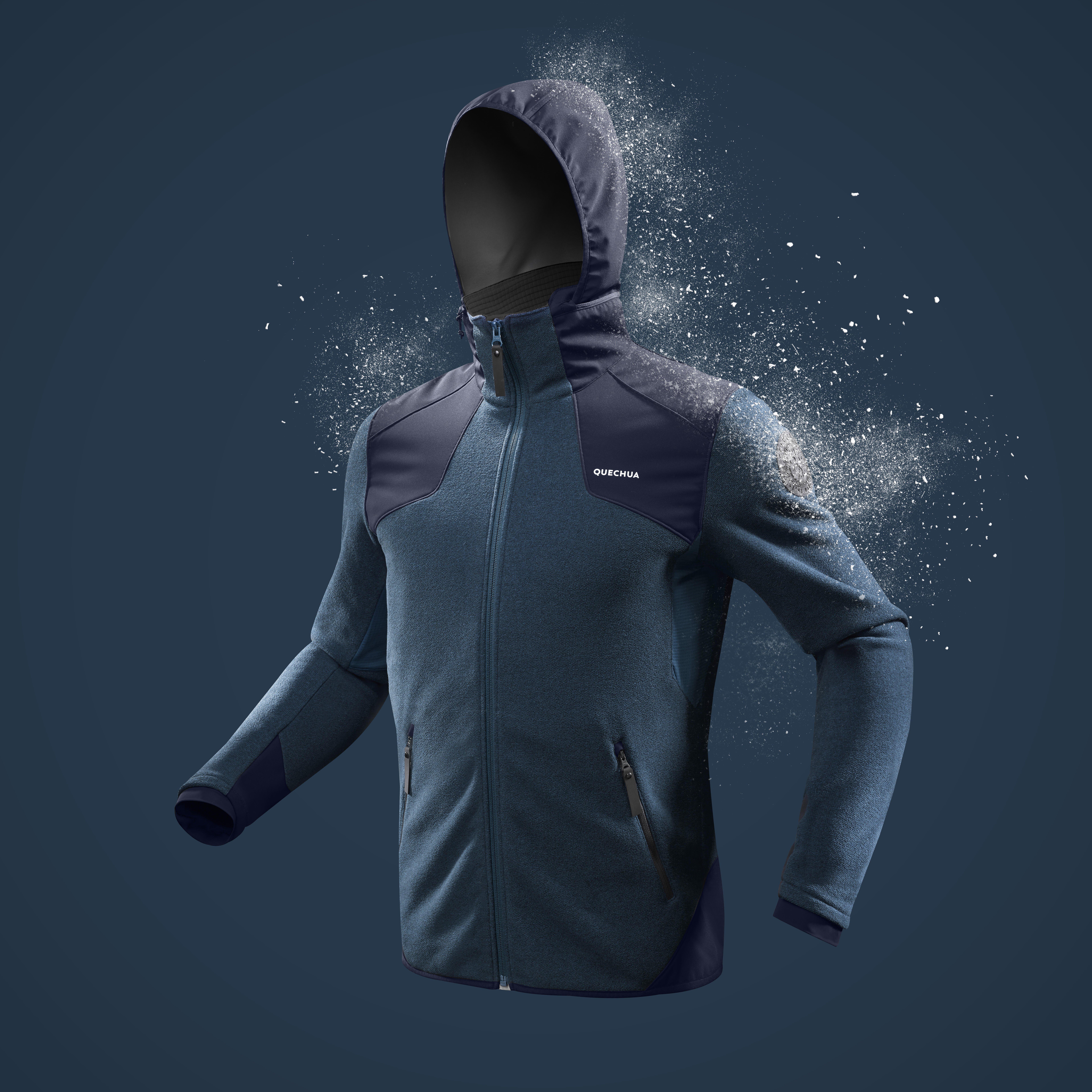 QUECHUA  Veste polaire chaude de randonnée - SH500 MOUNTAIN 