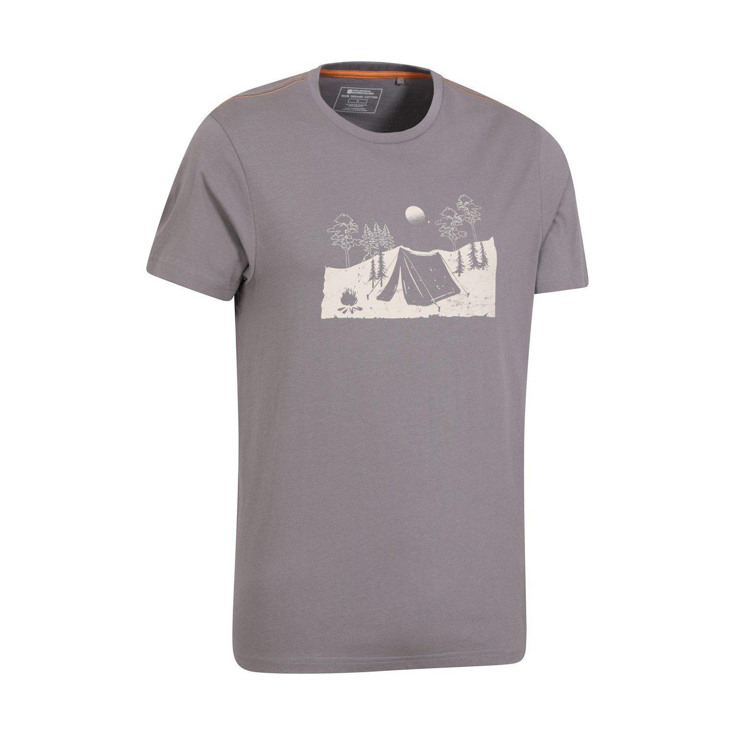 Mountain Warehouse T-shirt Camping Sketch  