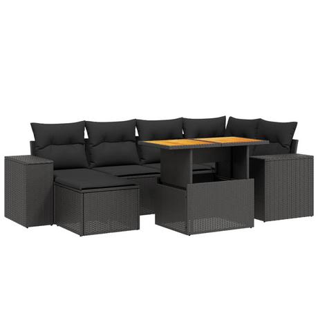 VidaXL Garten sofagarnitur poly-rattan  