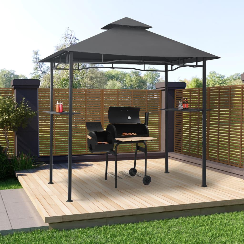 VidaXL Belvédère de barbecue acier  