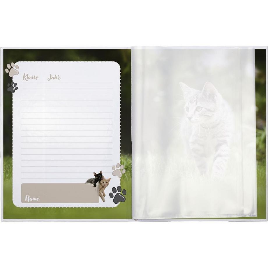 HERMA Zeugnismappe Katze  