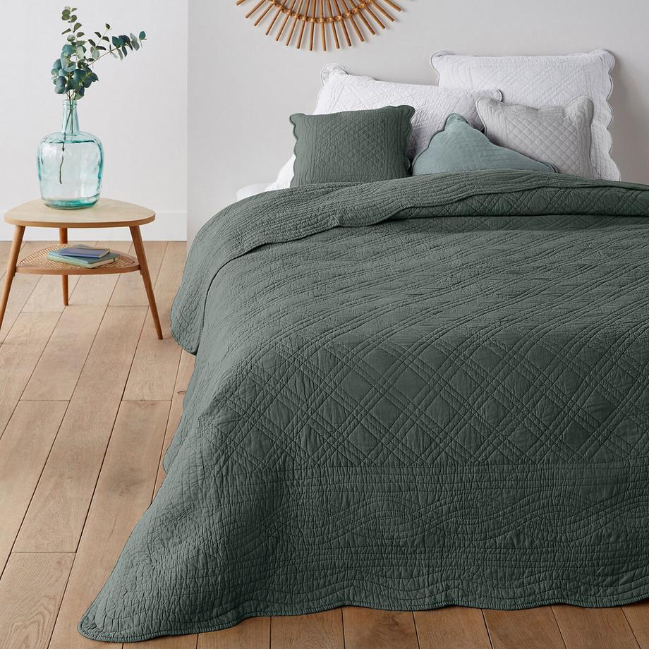 La Redoute Intérieurs Fodera per cuscino trapuntata Scenario in cotone  