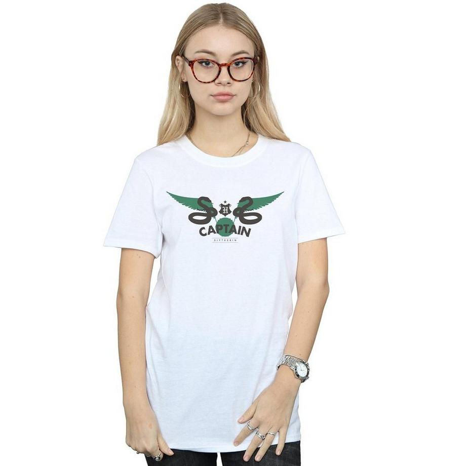 Harry Potter Slytherin Captain T-Shirt Imprimé  