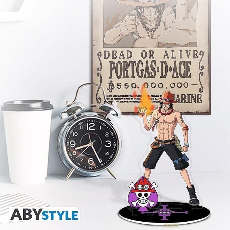 Abystyle  Statische Figur - Acryl - One Piece - Portgas D. Ace 