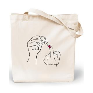 Only-bags.store Bedruckte Baumwoll Tragetasche  