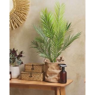 Beliani Kunstpflanze aus Kunststoff Modern ARECA PALM  