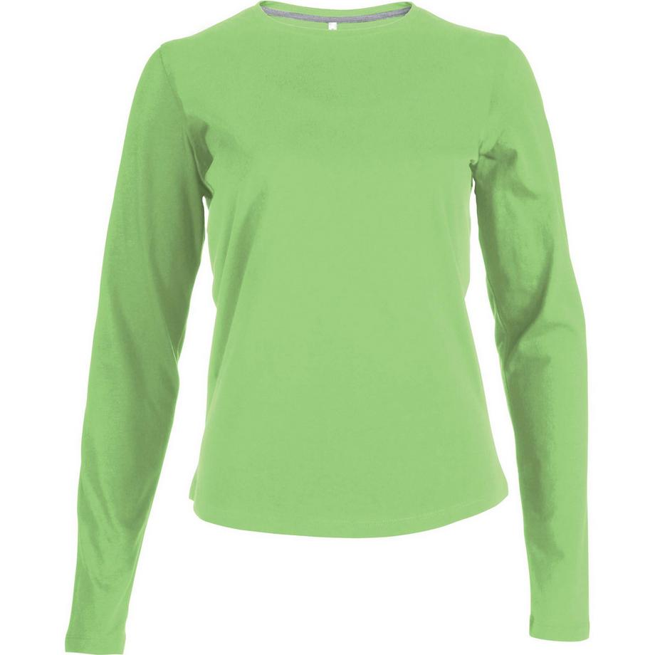 Kariban Langarm Rundhals T-Shirt  