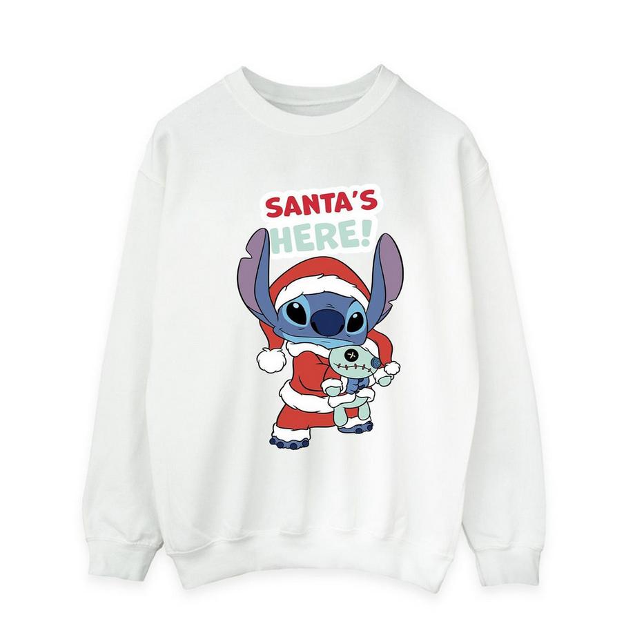 Disney Santa's Here Bedrucktes Sweatshirt  