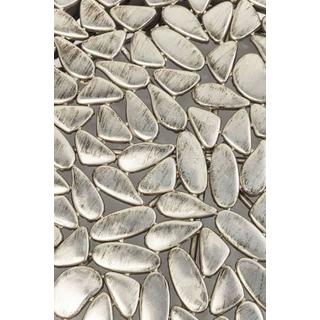 KARE Design Table basse Pebbles Deluxe Silver (2/set)  