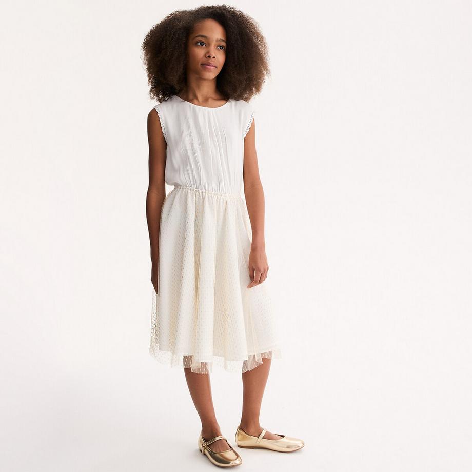 Robe de cérémonie sans manches