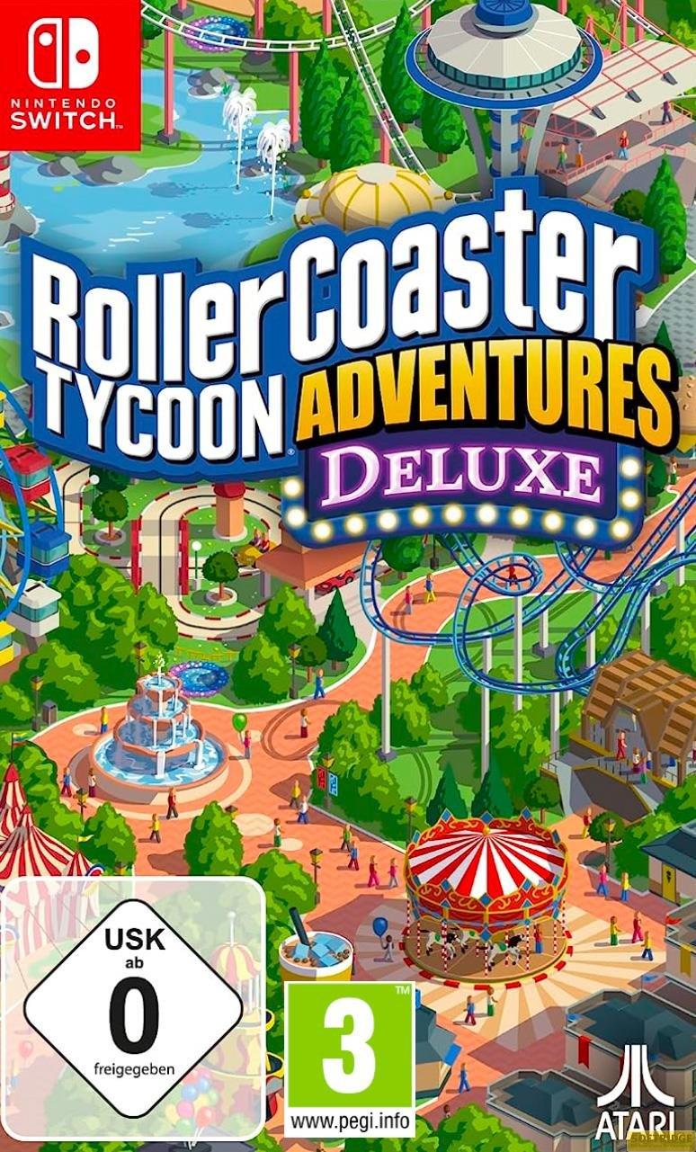 ATARI  RollerCoaster Tycoon Adventures Deluxe 