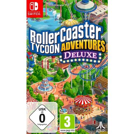 ATARI  RollerCoaster Tycoon Adventures Deluxe 