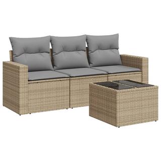 VidaXL Garten sofagarnitur poly-rattan  