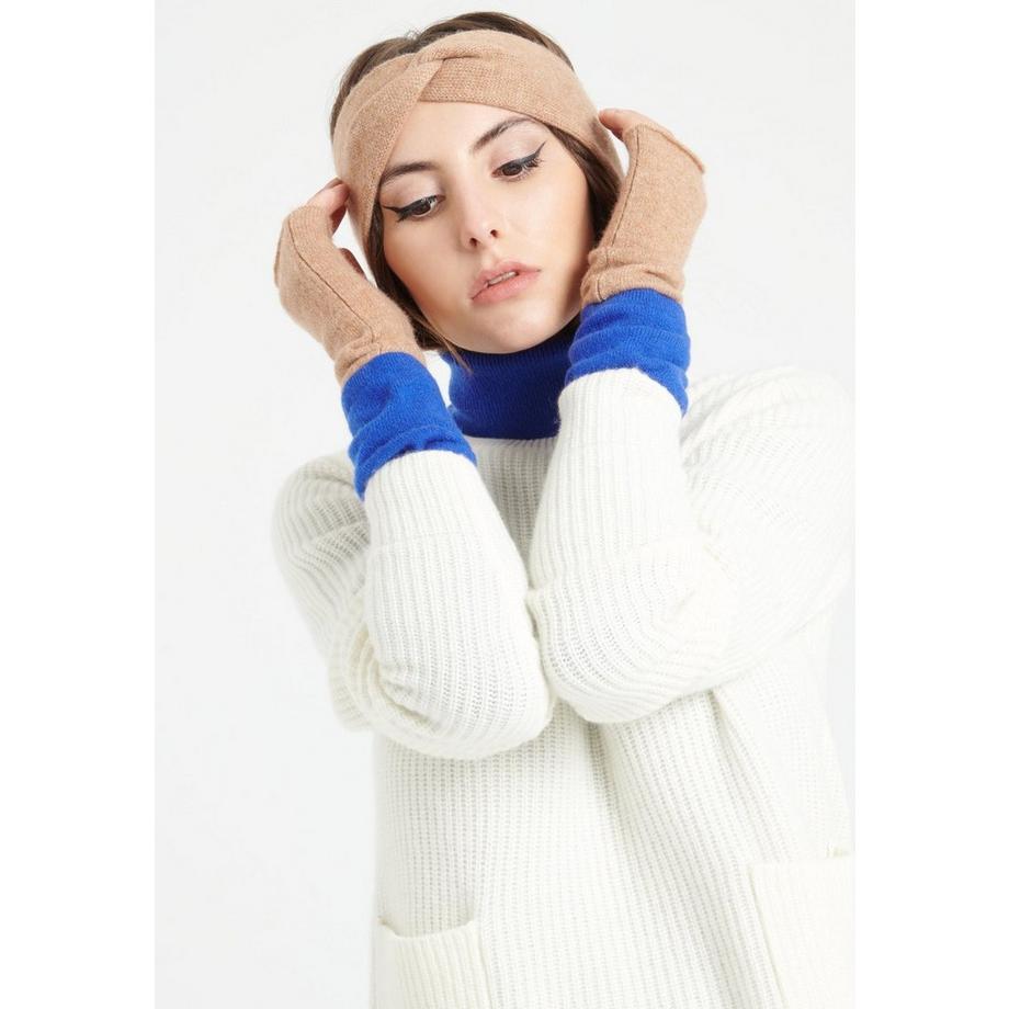 Studio Cashmere8 Kaschmir Fingerlose Fäustlinge  