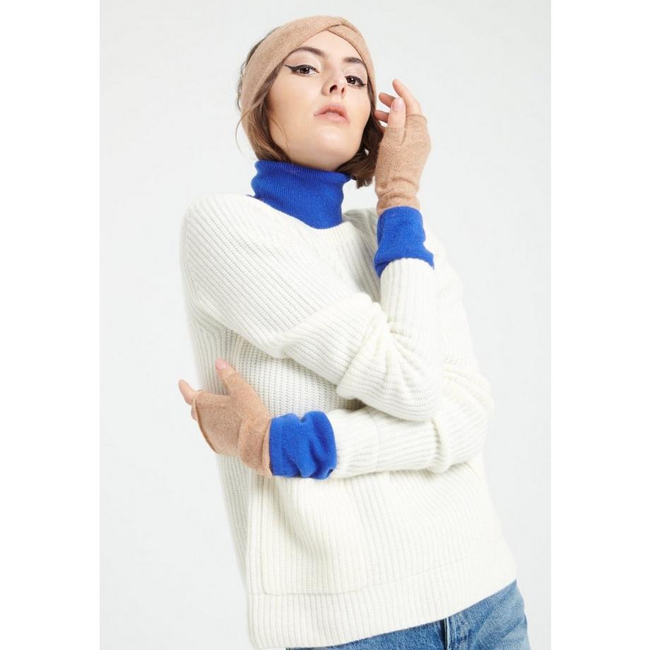 Studio Cashmere8 Kaschmir Fingerlose Fäustlinge  