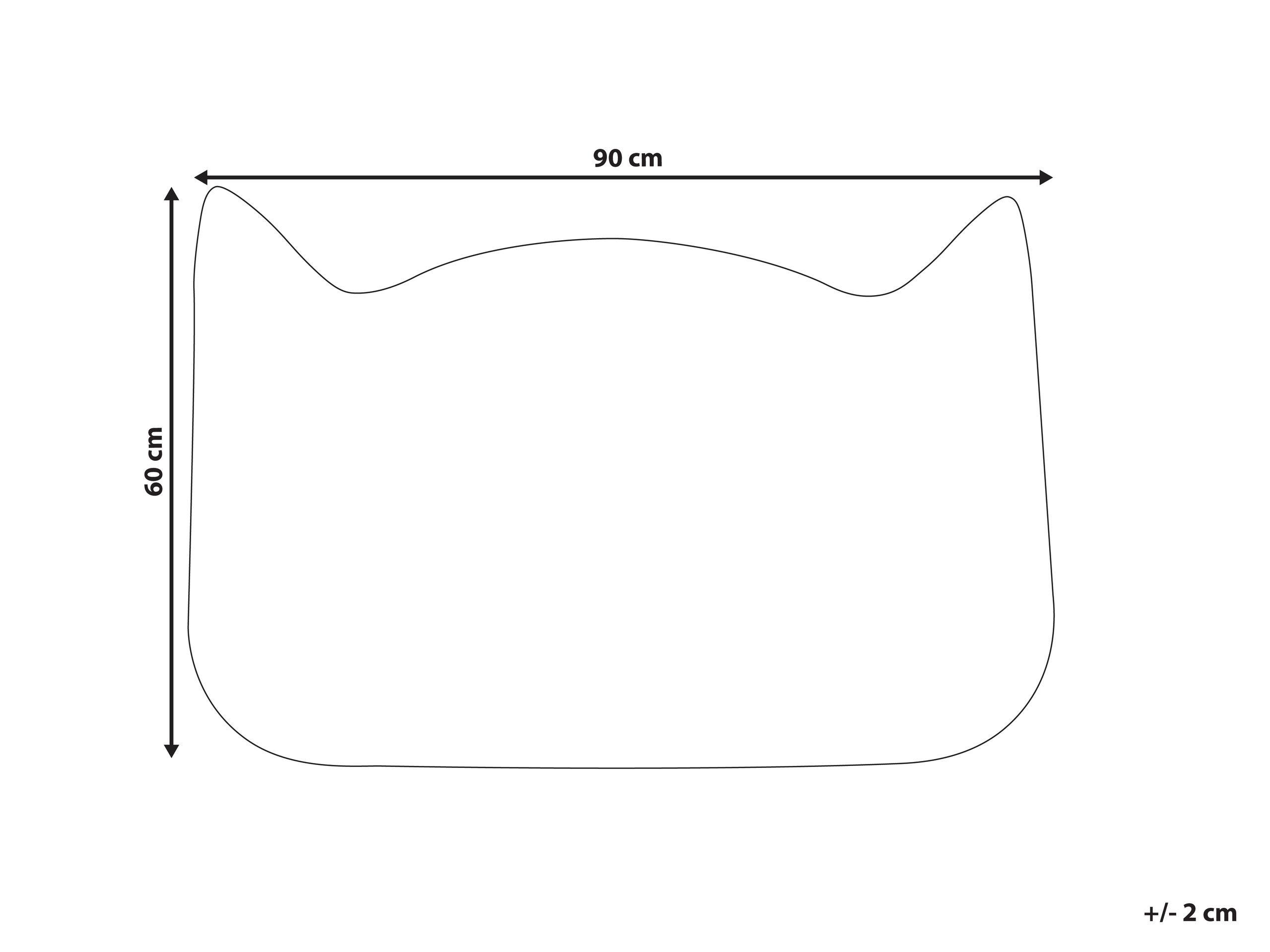 Beliani Tappetino da Ingresso en Fibra di Cocco Retrò CALIRAYA  