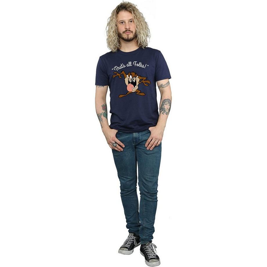 LOONEY TUNES That's All Folks Taz T-Shirt  