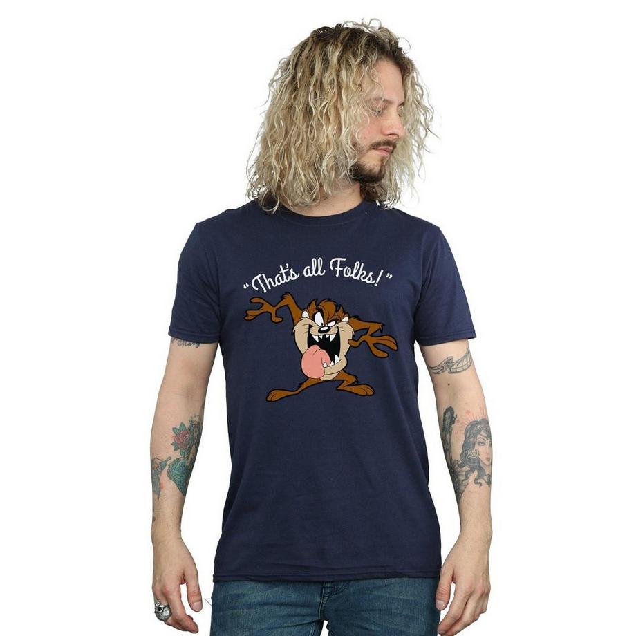 LOONEY TUNES That's All Folks Taz T-Shirt  