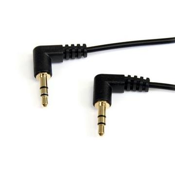 StarTech.com Cavo audio stereo ad angolare destro 3,5 mm slim 30 cm - M/M