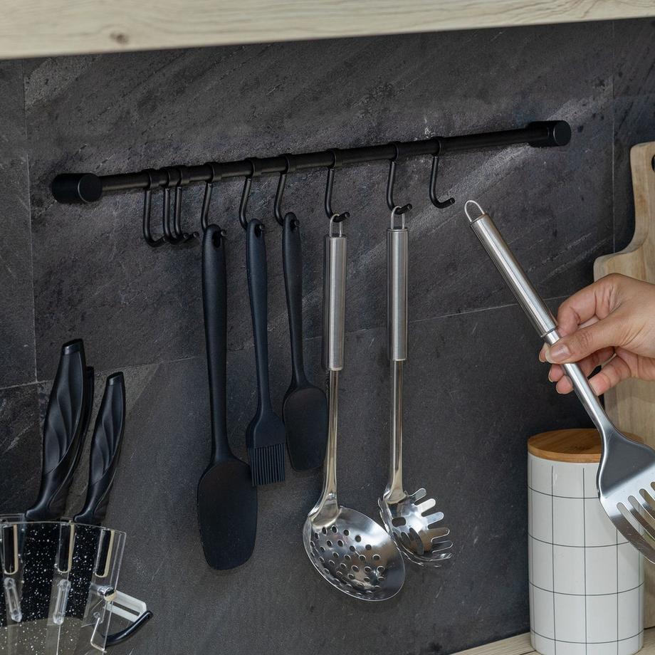 Intirilife Barre De Suspension, Barre À Crochets, Tringle De Cuisine  