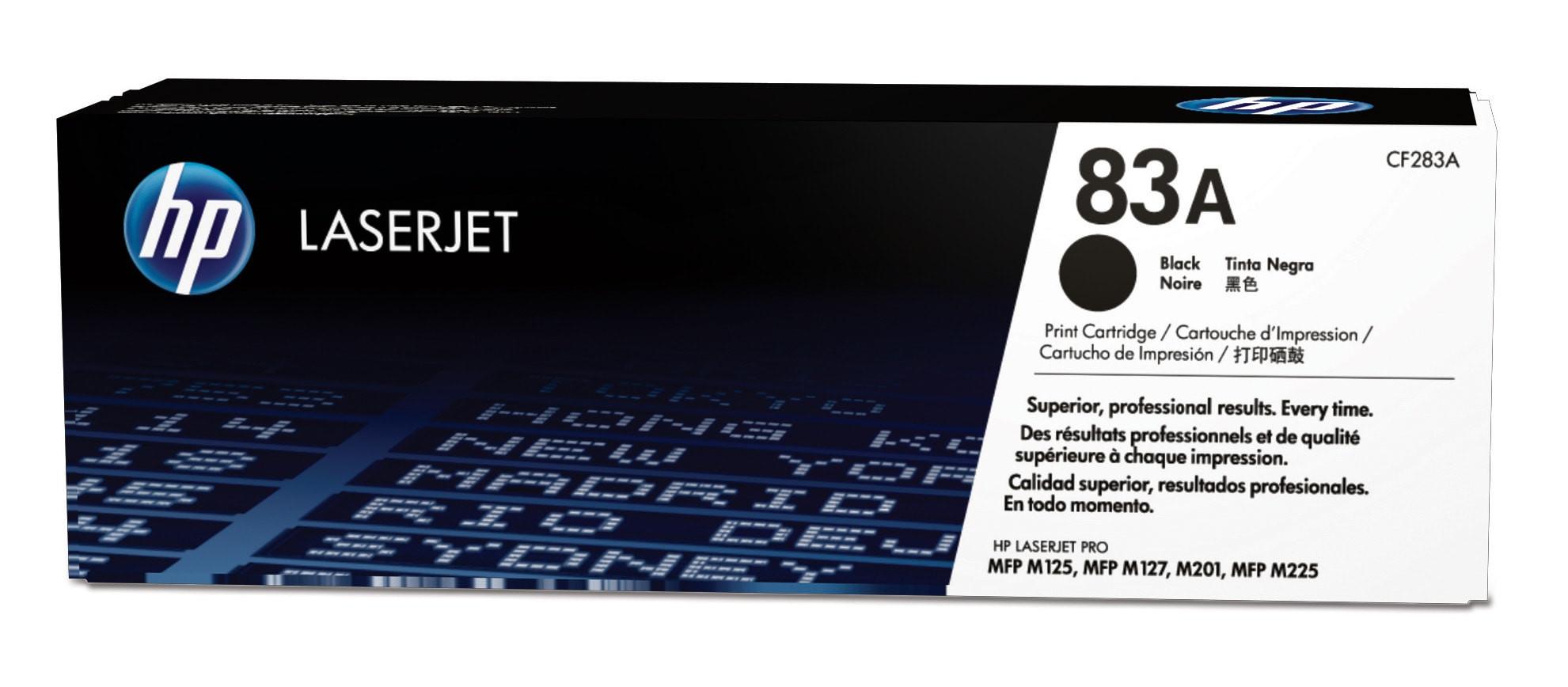 Hewlett-Packard  HP Toner-Modul 83A schwarz CF283A LaserJet Pro M125 1500 Seiten 