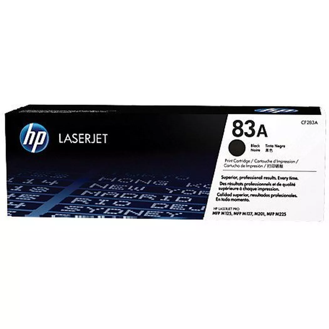 Hewlett-Packard – HP Toner-Modul 83A schwarz CF283A LaserJet Pro M125 1500 Seiten, One Size