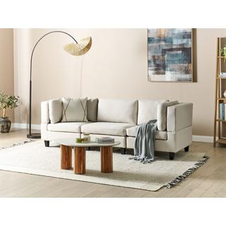 Beliani Modulsofa aus Polyester Modern UNSTAD  