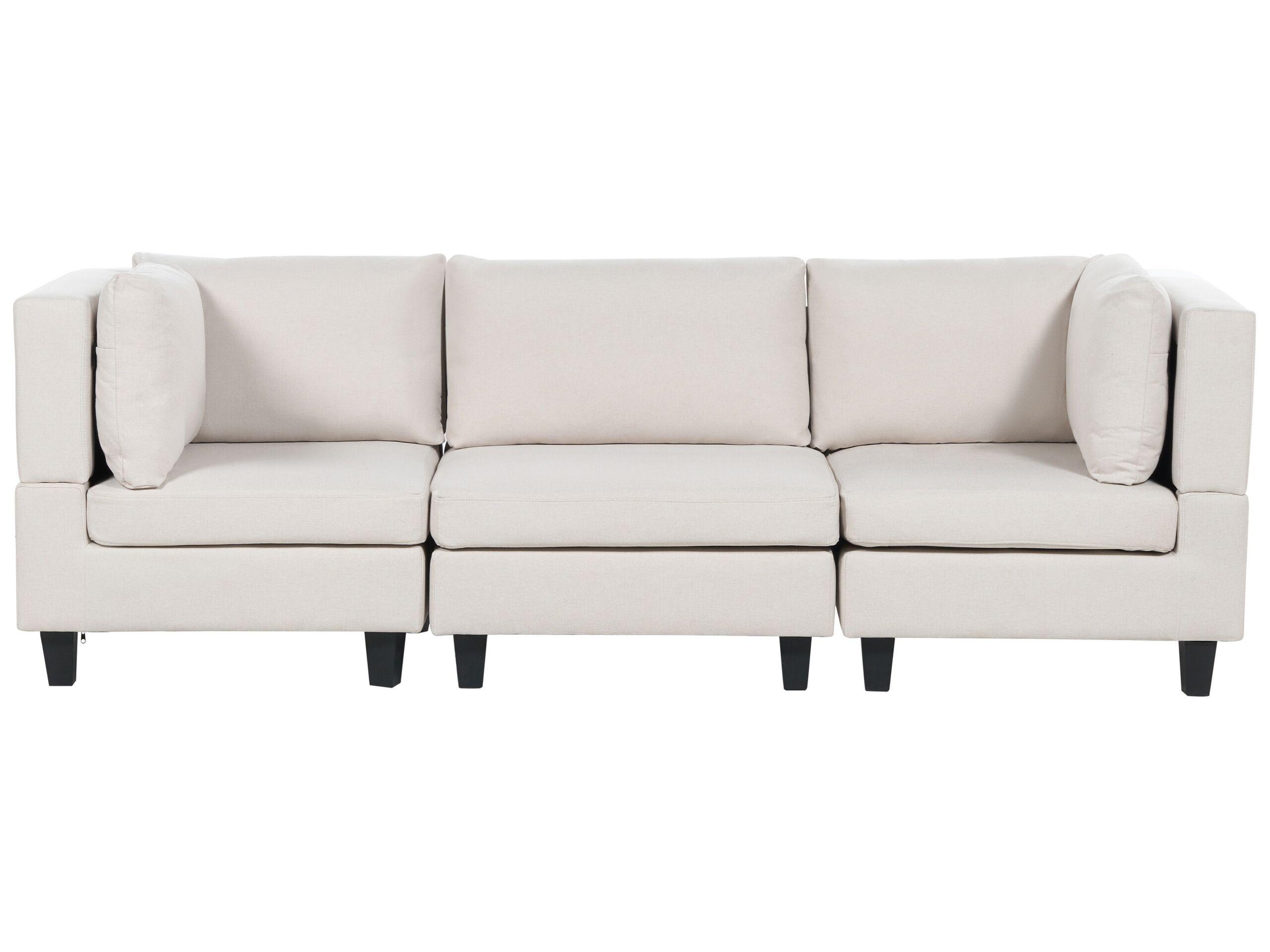 Beliani Modulsofa aus Polyester Modern UNSTAD  