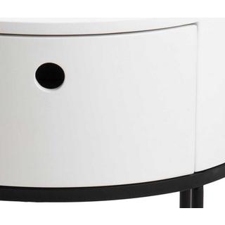 mutoni Comodino Parinton bianco 40  