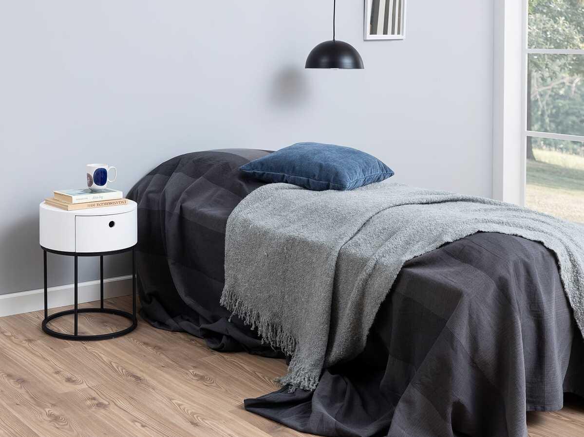 mutoni Comodino Parinton bianco 40  