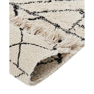 Beliani Tapis en Coton Moderne ZEYNE  