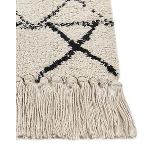 Beliani Tapis en Coton Moderne ZEYNE  