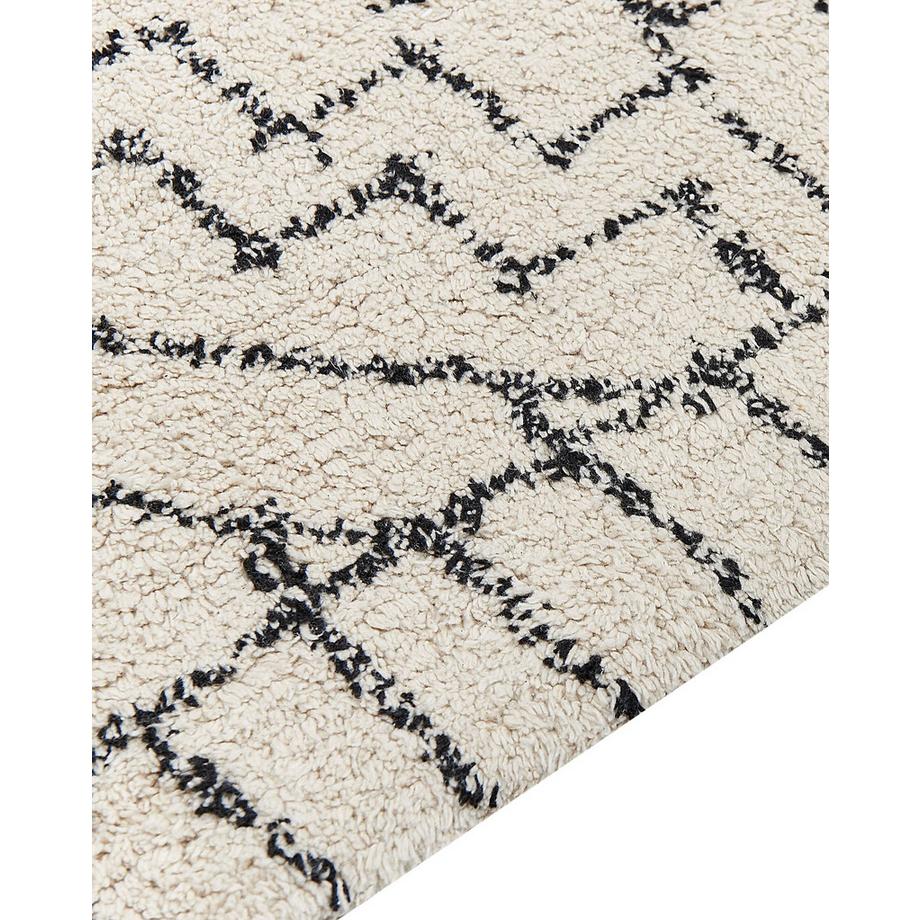 Beliani Tapis en Coton  ZEYNE  