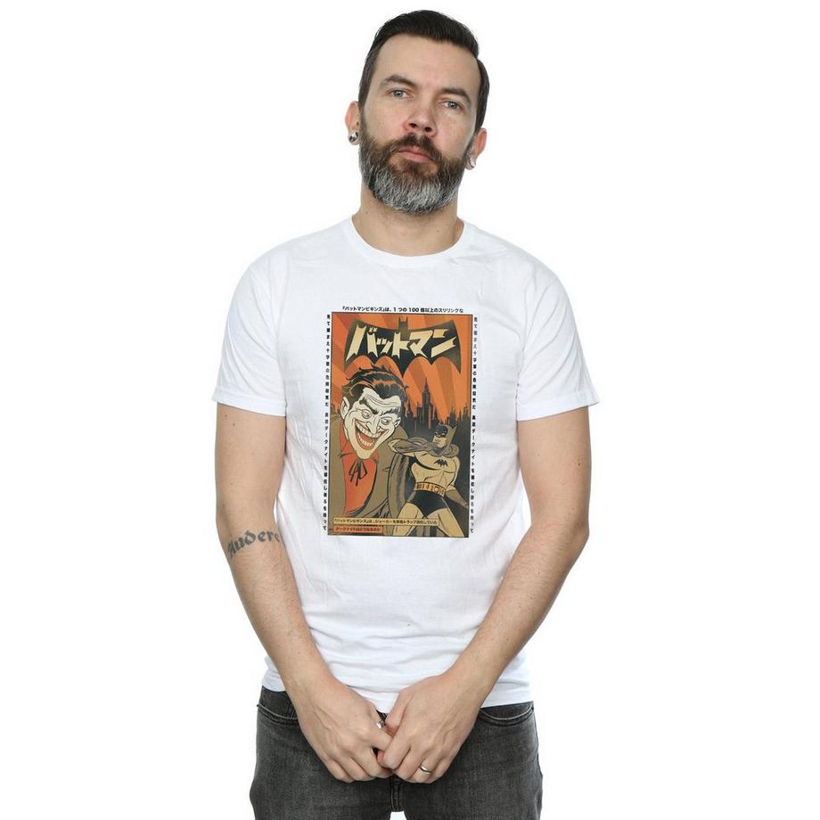 DC COMICS Batman Joker Japanisches Poster T-Shirt  