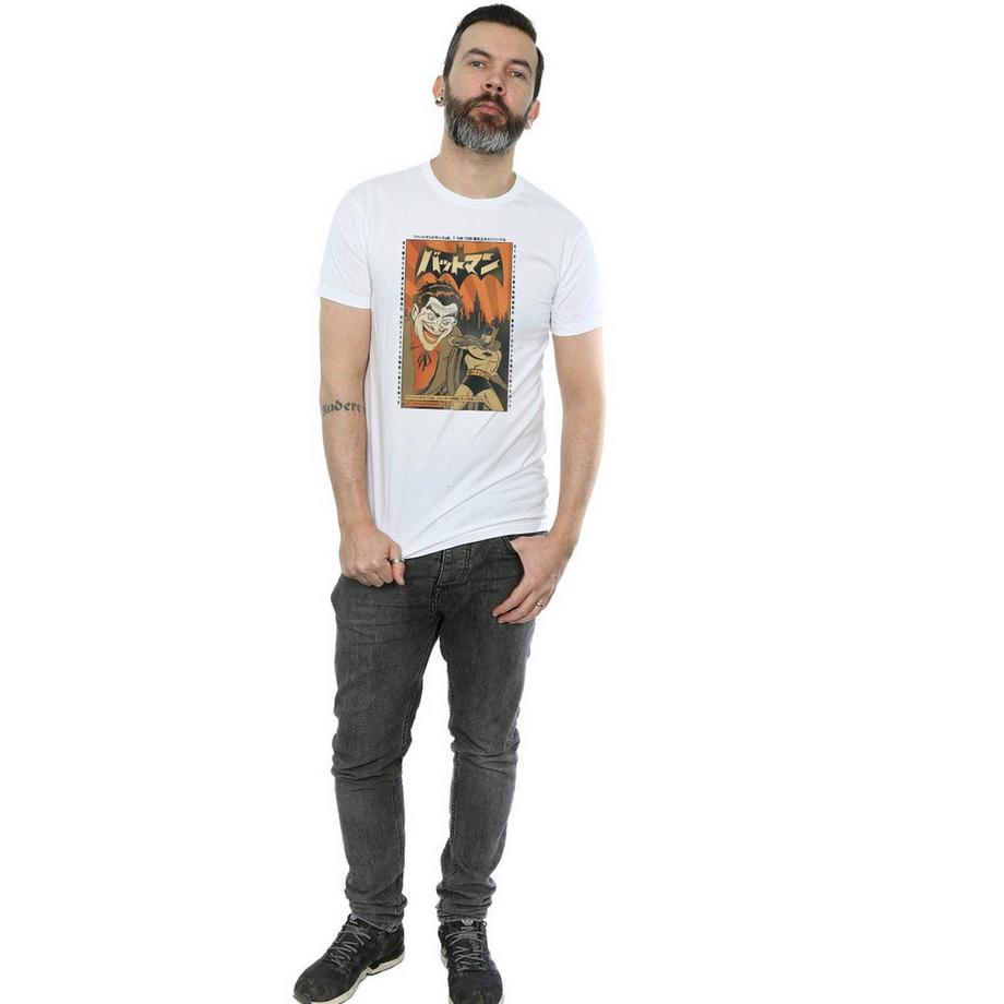 DC COMICS Batman Joker Japanisches Poster T-Shirt  